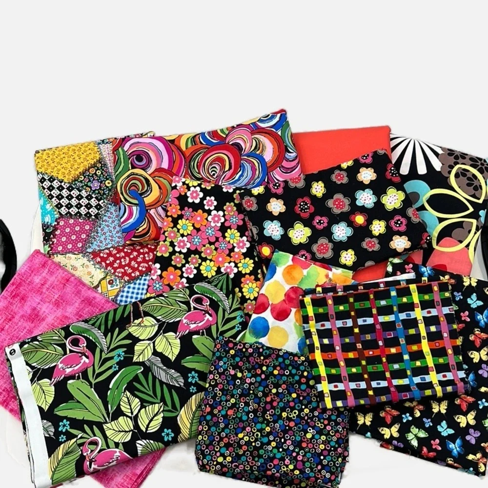 Fabric Box - Mixed Assortment- Close To 5 LBS - NEW
